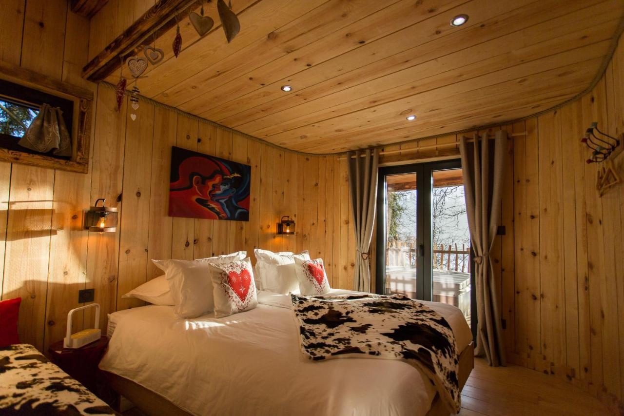 Domaine De L'Authentique Cabanes Dans Les Arbres Fournet-Blancheroche ภายนอก รูปภาพ