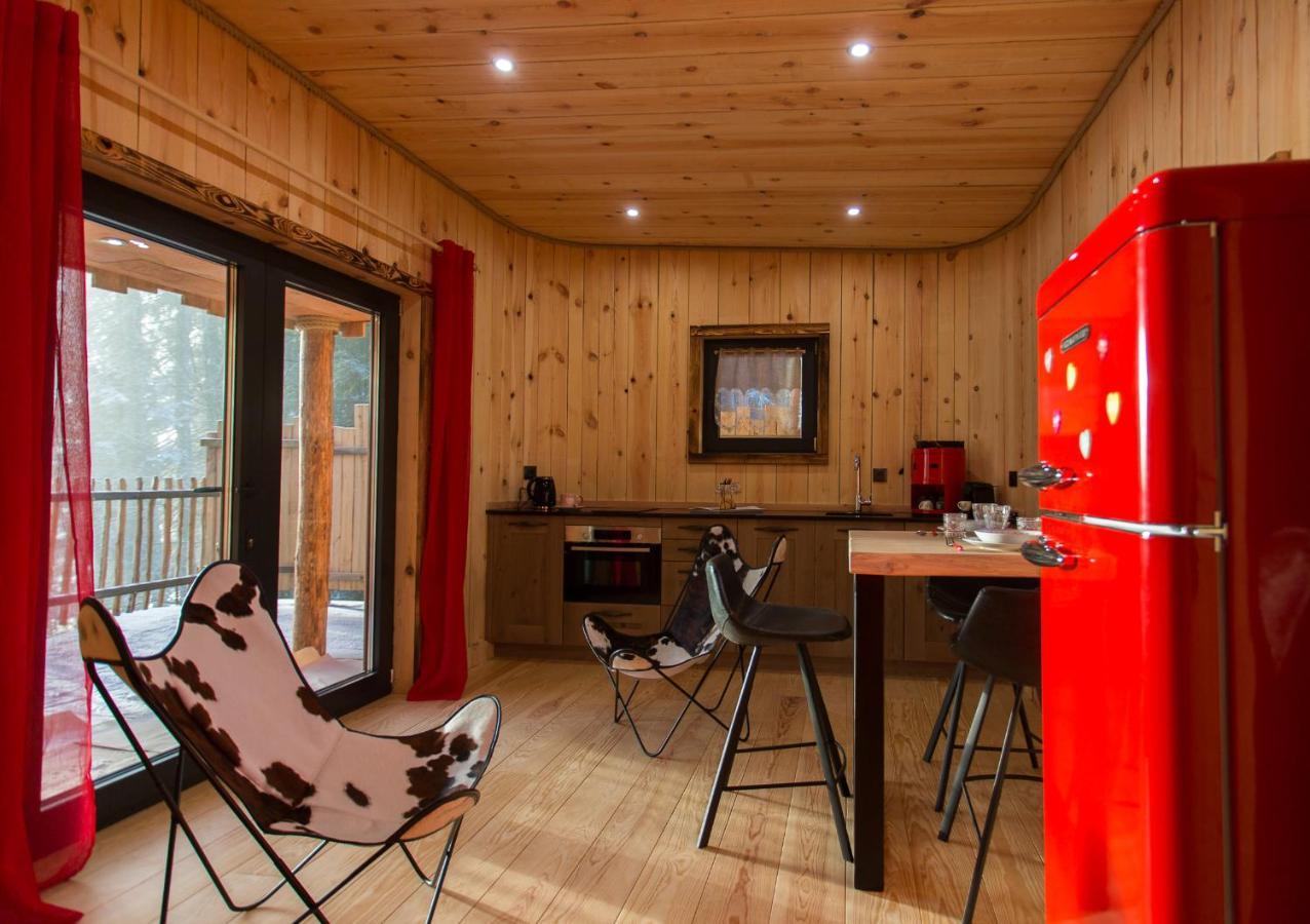 Domaine De L'Authentique Cabanes Dans Les Arbres Fournet-Blancheroche ห้อง รูปภาพ