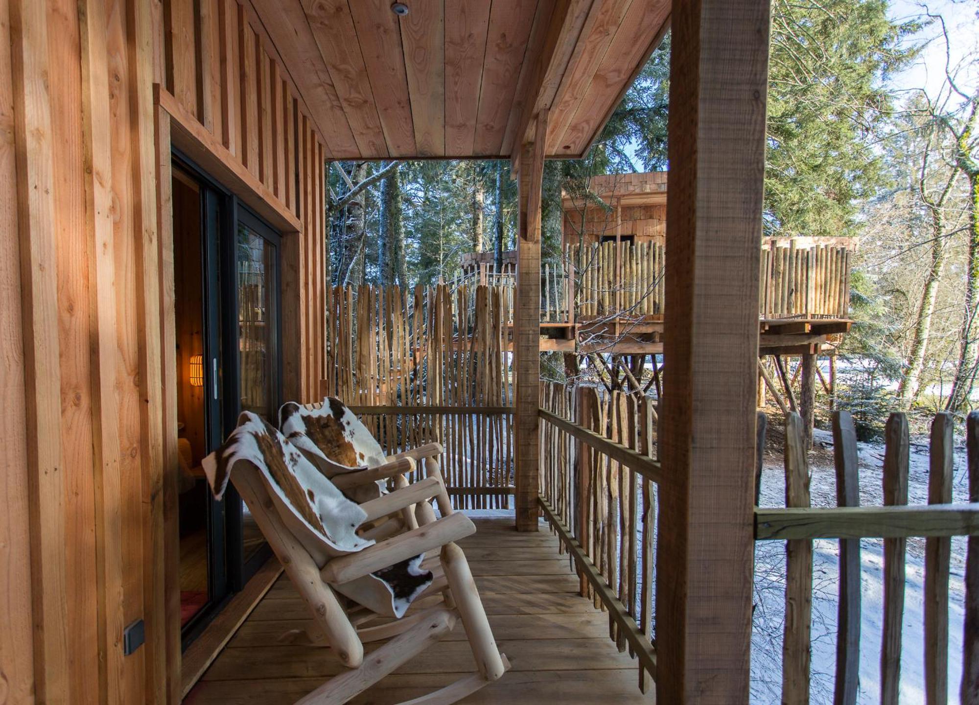 Domaine De L'Authentique Cabanes Dans Les Arbres Fournet-Blancheroche ห้อง รูปภาพ